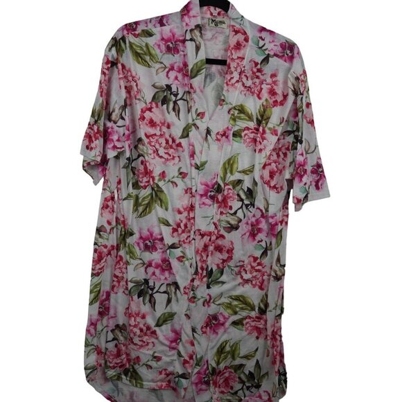 EUC Show Me Your Mumu Brie Robe Garden of blooms lightweight floral print robe s - Picture 6 of 10